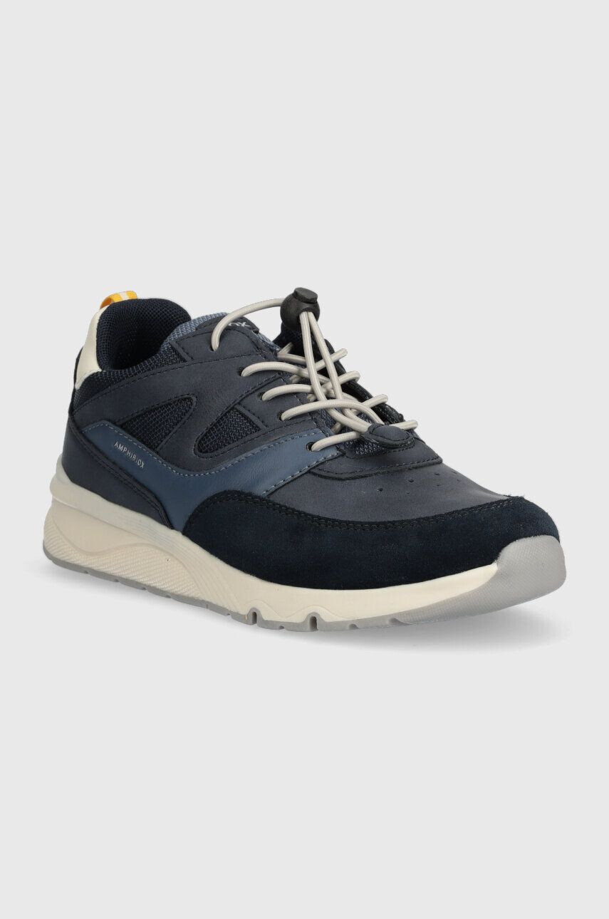 Geox sneakers pentru copii culoarea albastru marin - Pled.ro