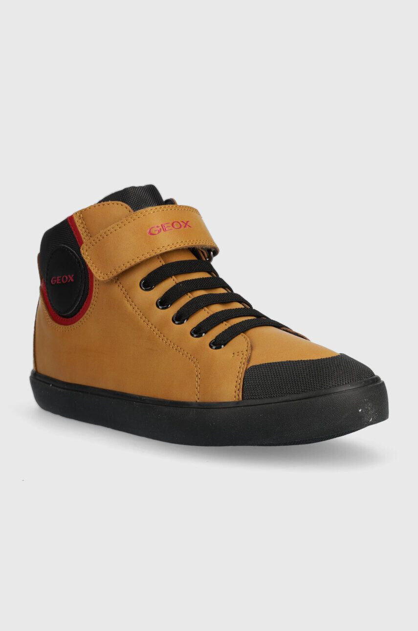 Geox sneakers pentru copii culoarea galben - Pled.ro