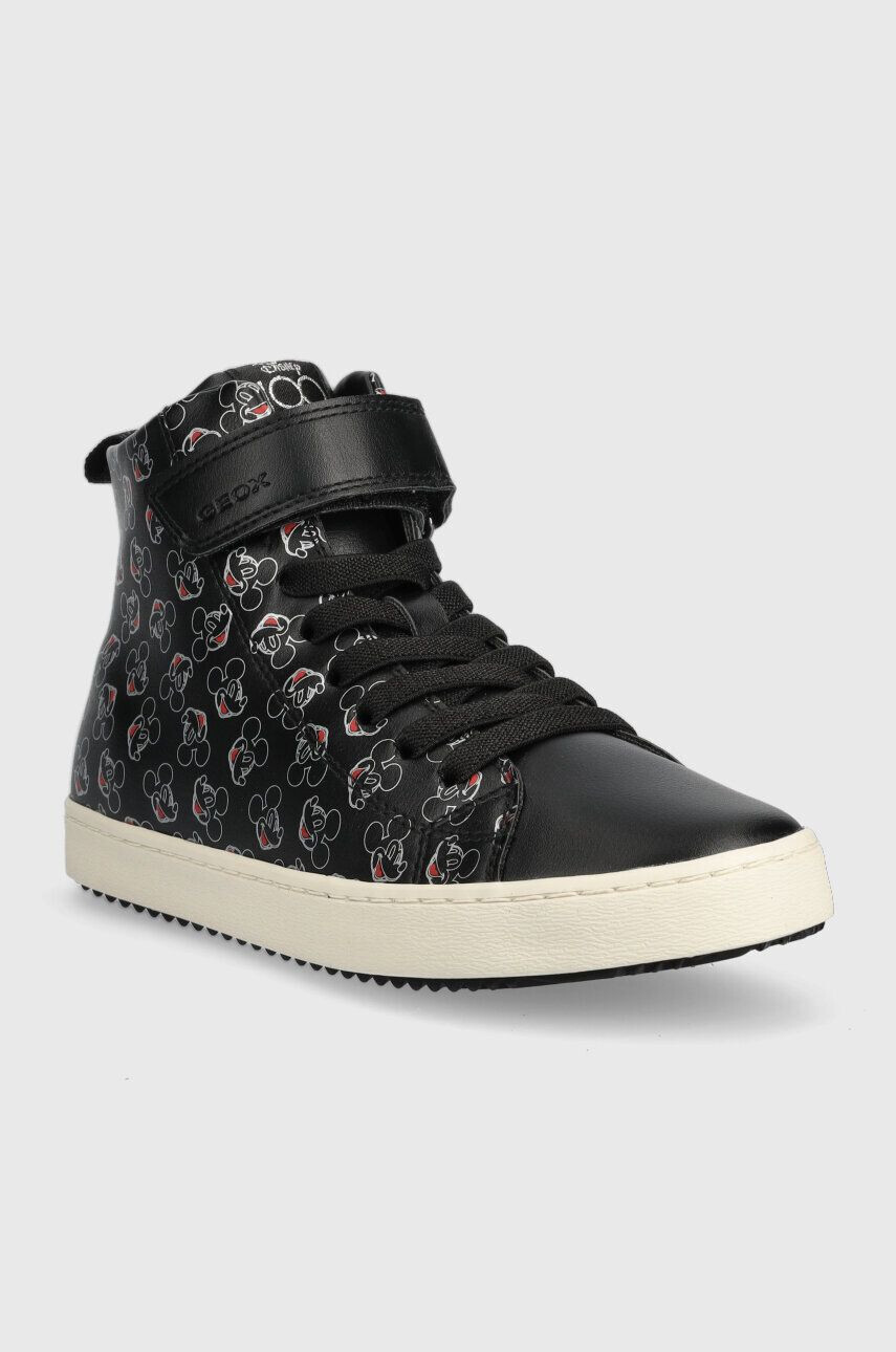 Geox sneakers pentru copii culoarea negru - Pled.ro