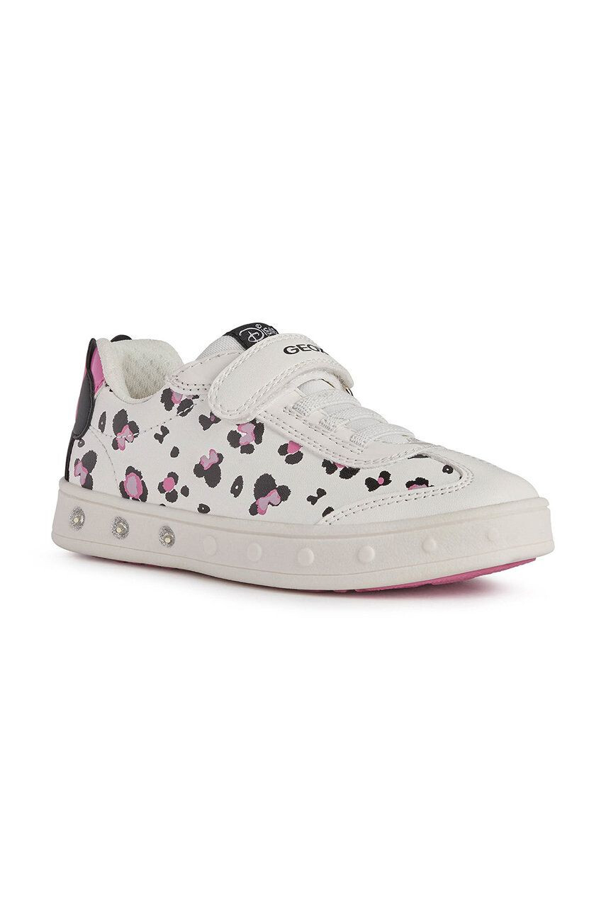 Geox sneakers pentru copii culoarea alb - Pled.ro