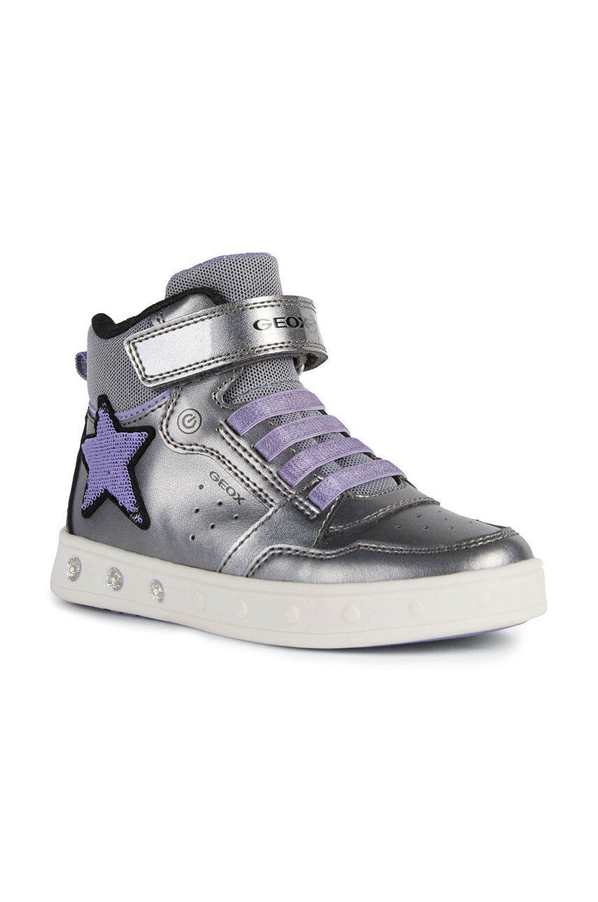 Geox sneakers pentru copii culoarea rosu - Pled.ro