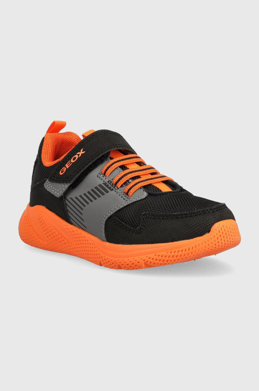 Geox sneakers pentru copii culoarea negru - Pled.ro