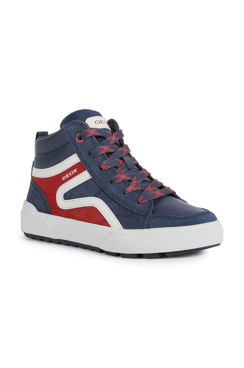 Geox sneakers pentru copii culoarea gri - Pled.ro