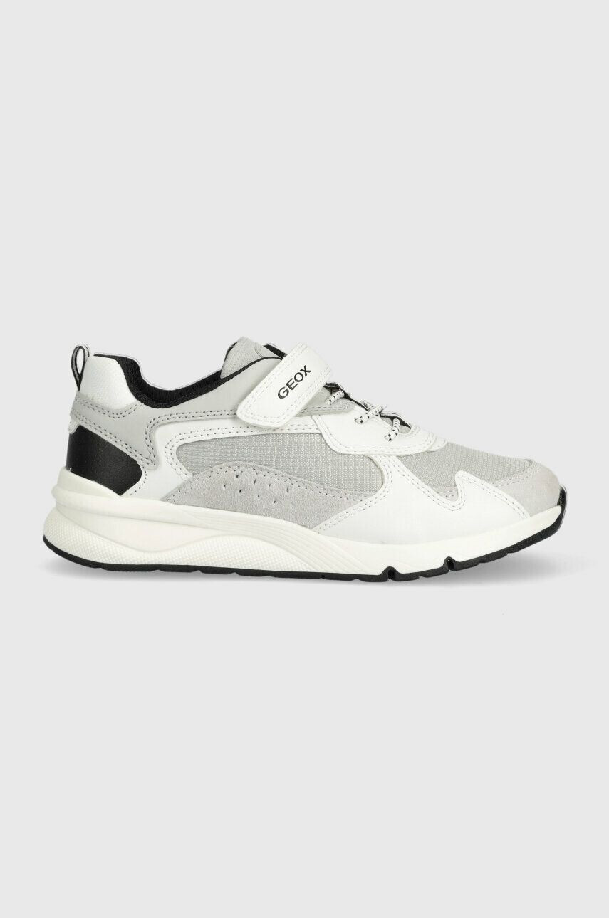 Geox sneakers pentru copii culoarea gri - Pled.ro