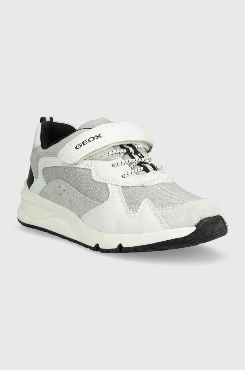 Geox sneakers pentru copii culoarea gri - Pled.ro