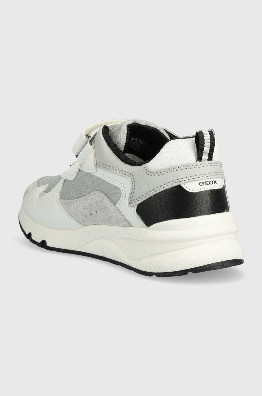 Geox sneakers pentru copii culoarea gri - Pled.ro