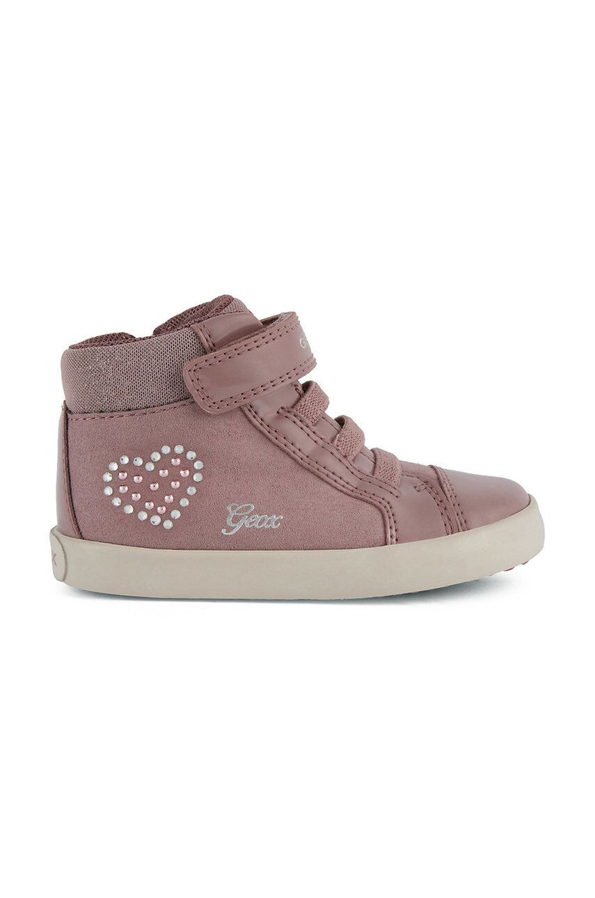 Geox sneakers pentru copii culoarea maro - Pled.ro