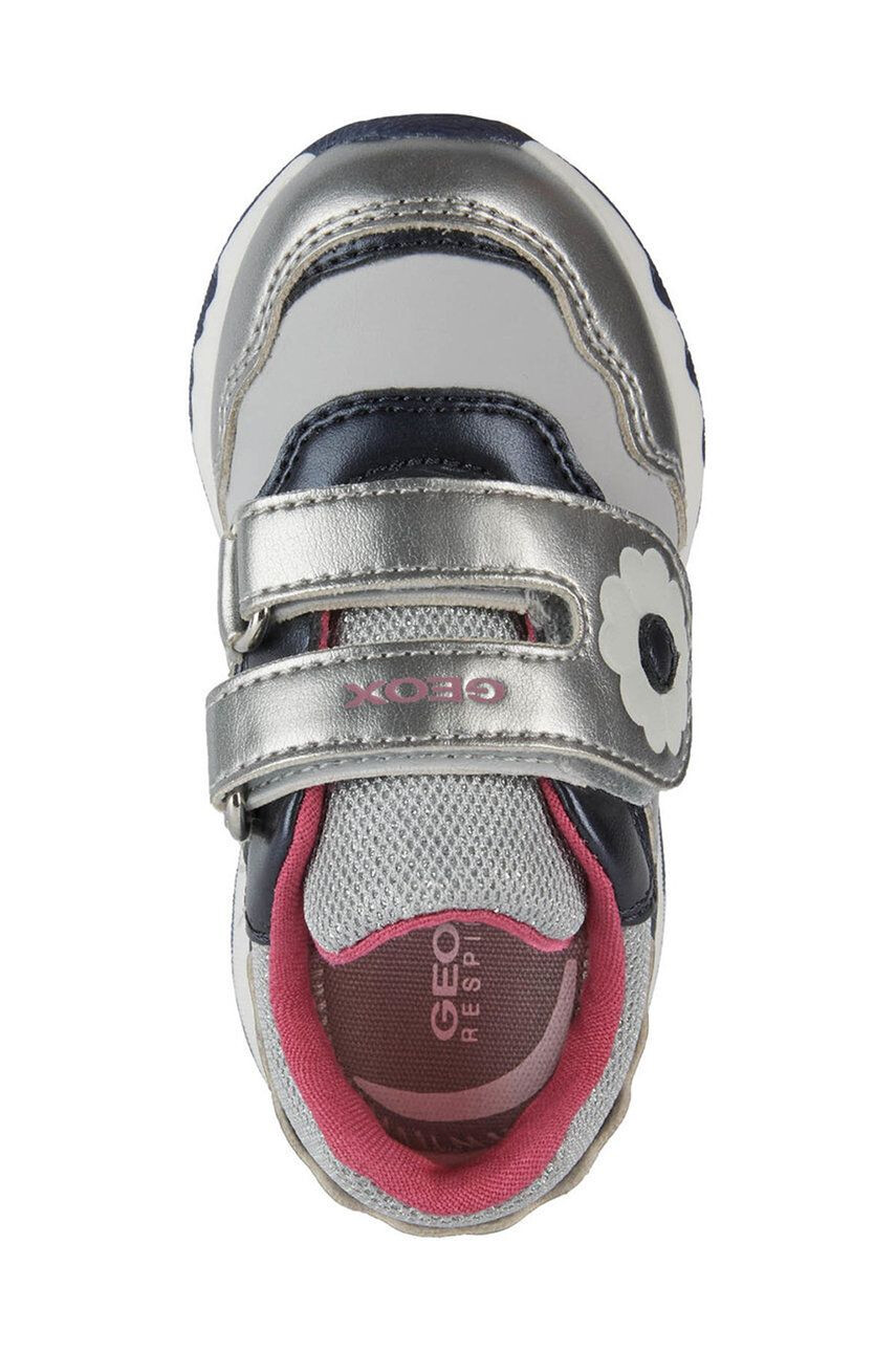 Geox sneakers pentru copii culoarea argintiu - Pled.ro