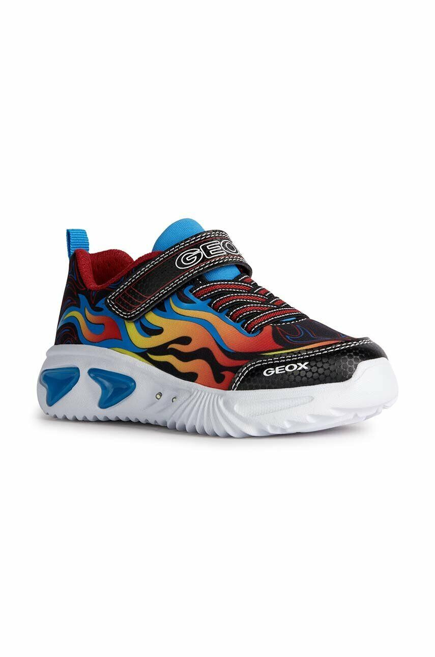 Geox sneakers pentru copii culoarea negru - Pled.ro