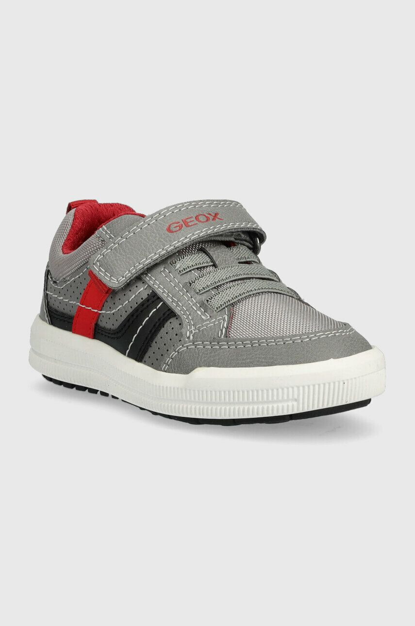 Geox sneakers pentru copii culoarea gri - Pled.ro