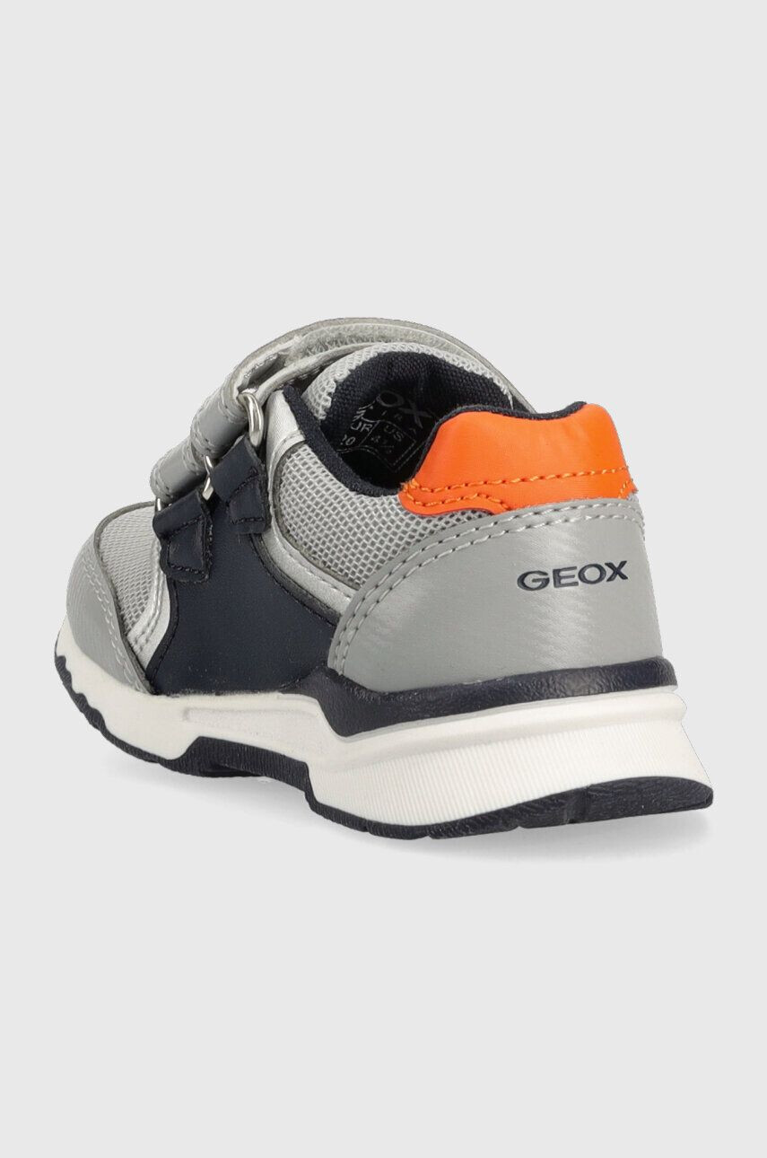 Geox sneakers pentru copii culoarea gri - Pled.ro