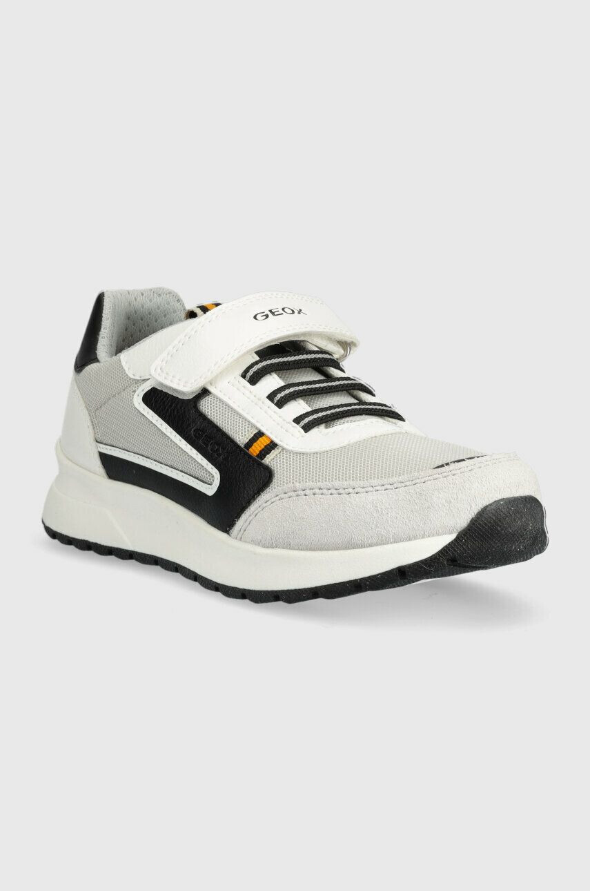 Geox sneakers pentru copii culoarea gri - Pled.ro