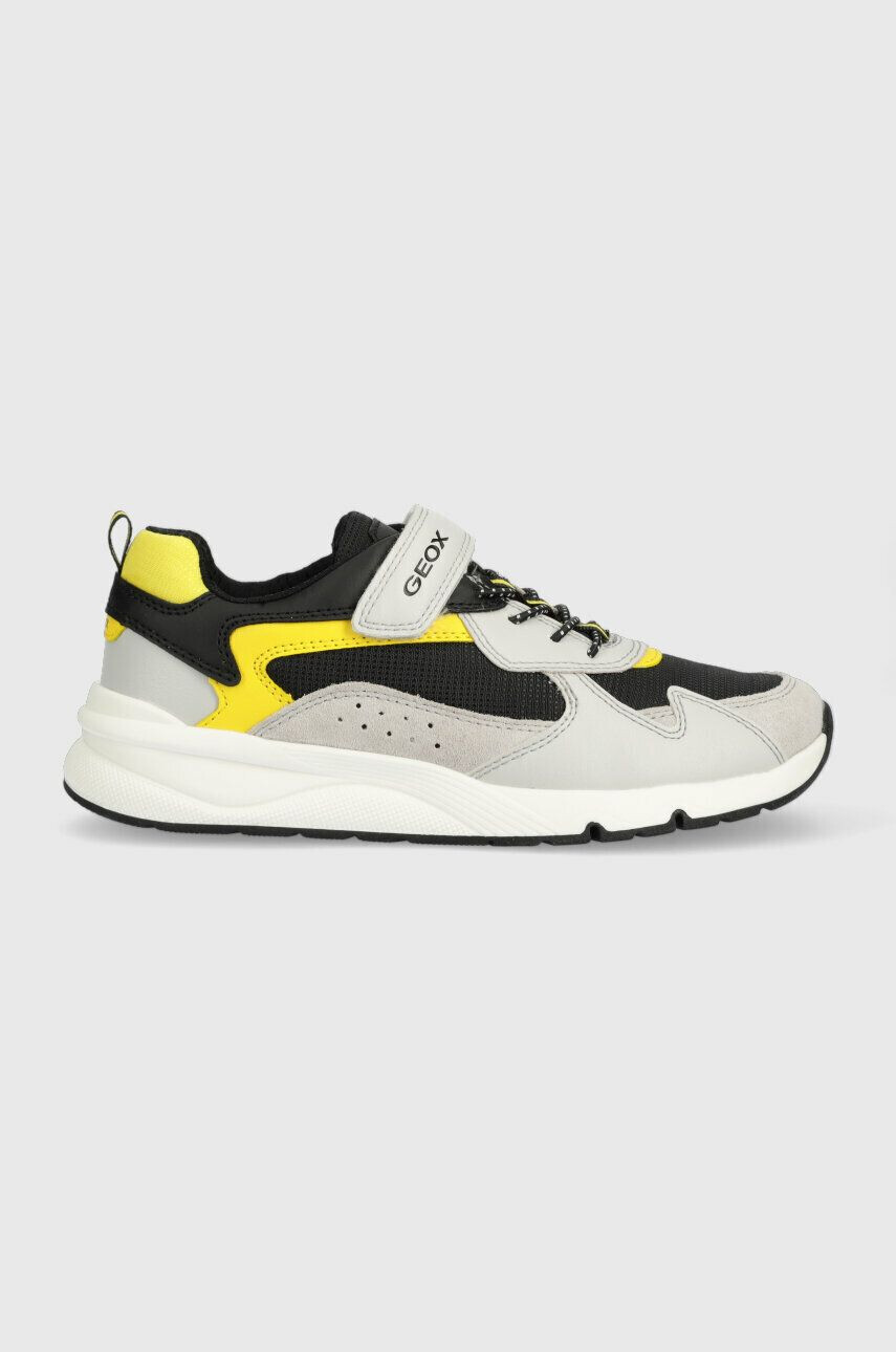 Geox sneakers pentru copii culoarea gri - Pled.ro