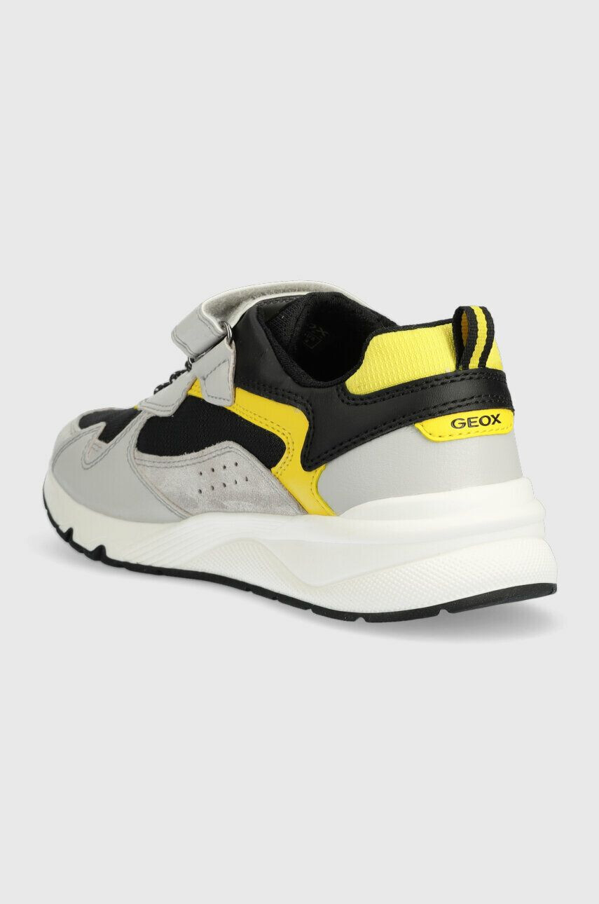 Geox sneakers pentru copii culoarea gri - Pled.ro