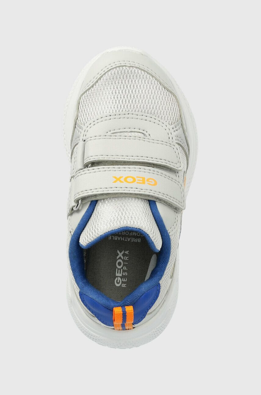 Geox sneakers pentru copii culoarea gri - Pled.ro