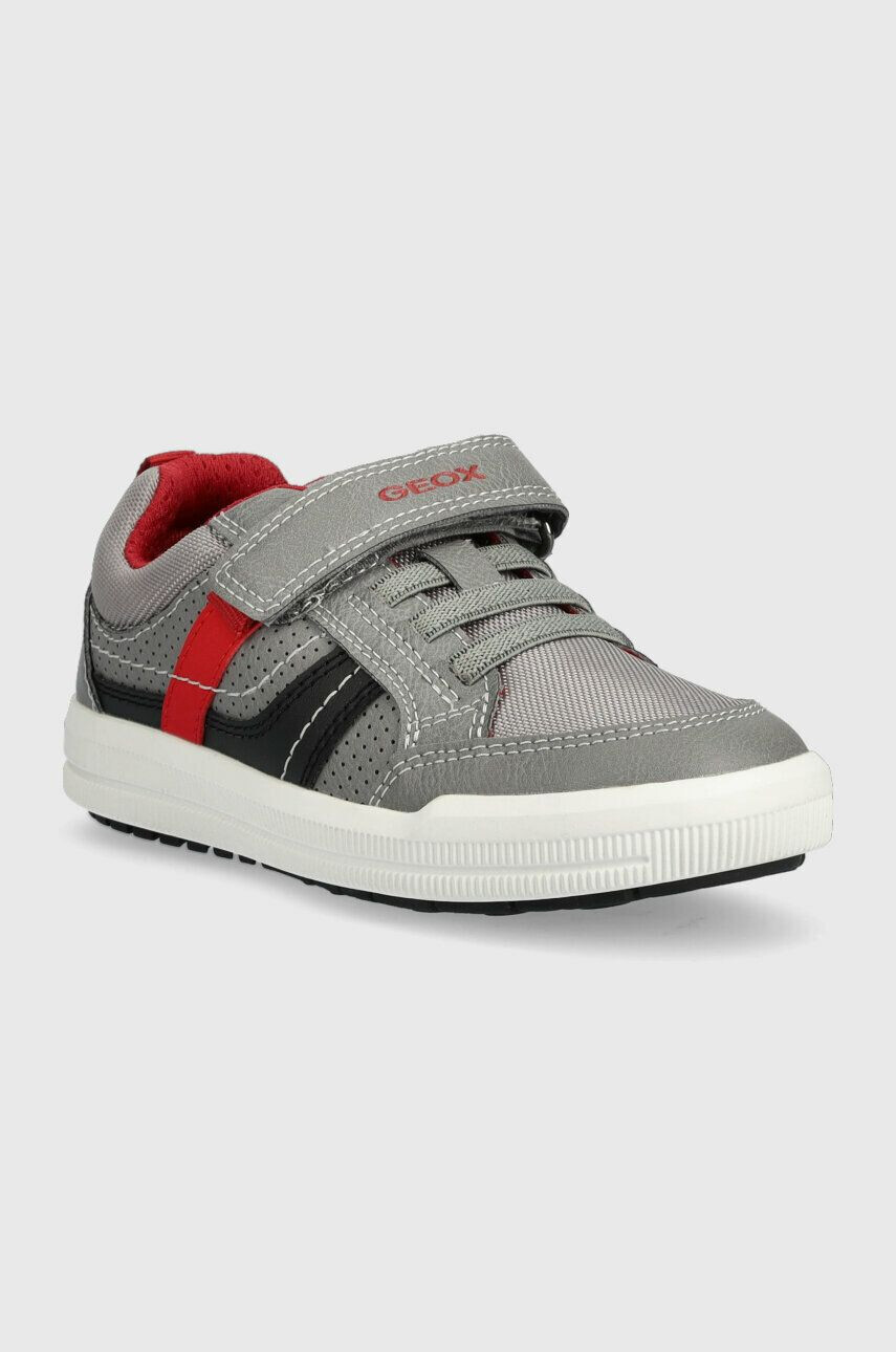 Geox sneakers pentru copii culoarea gri - Pled.ro