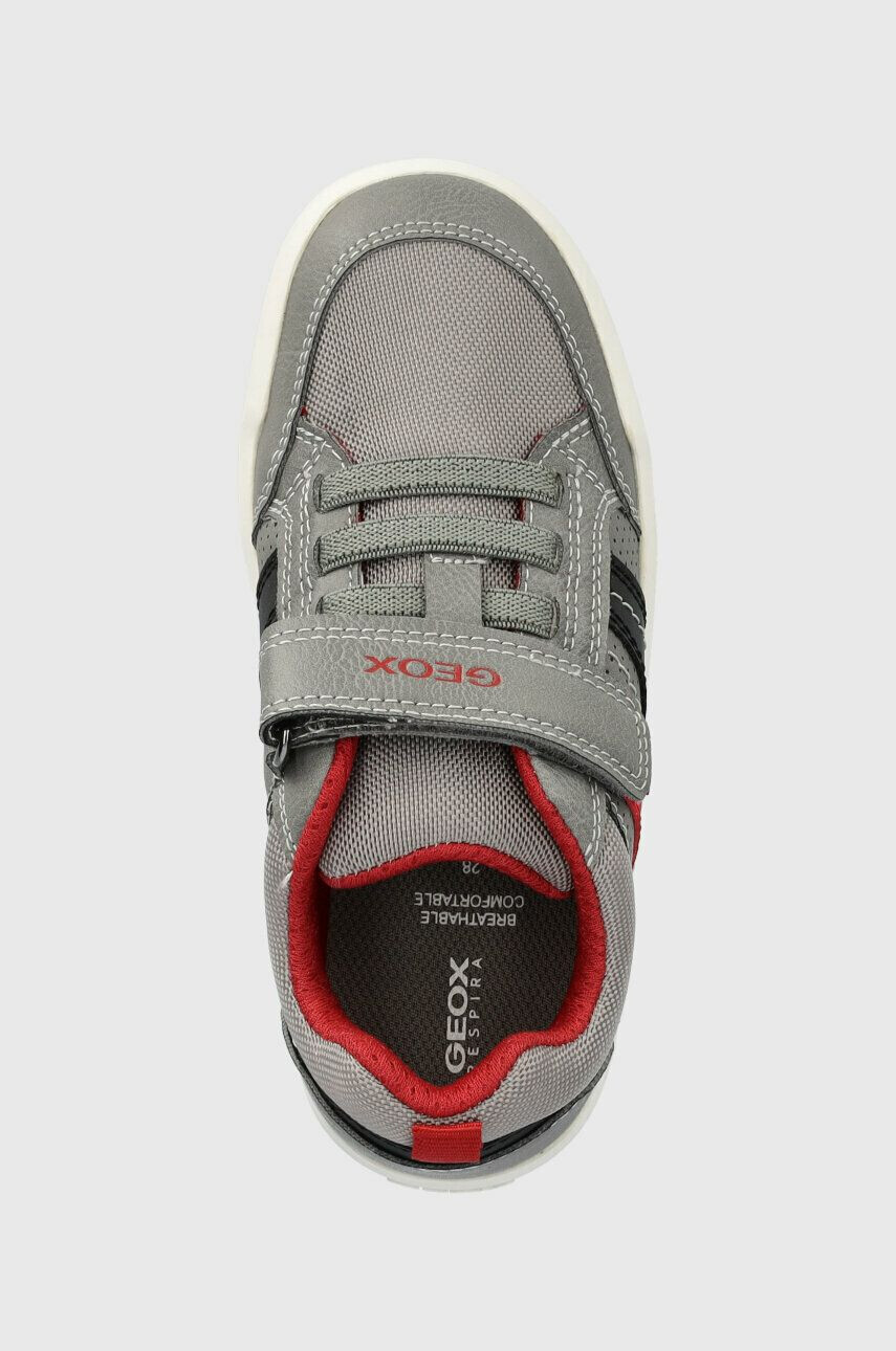 Geox sneakers pentru copii culoarea gri - Pled.ro