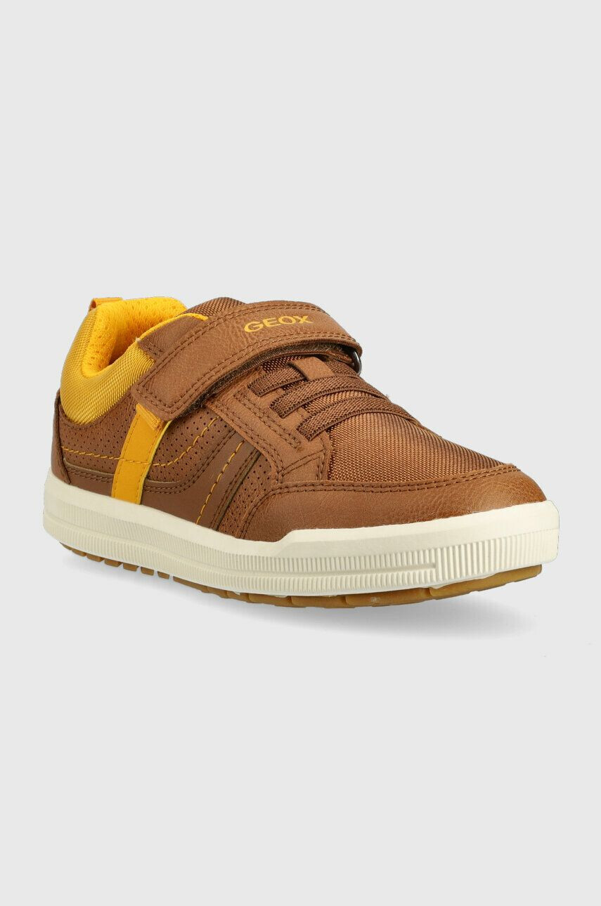 Geox sneakers pentru copii culoarea maro - Pled.ro