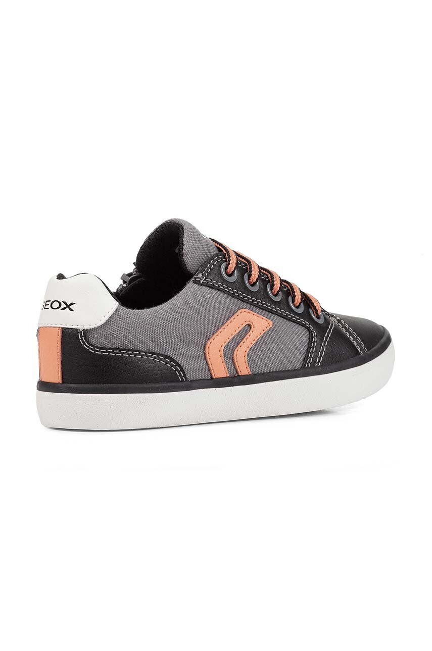 Geox sneakers pentru copii culoarea gri - Pled.ro