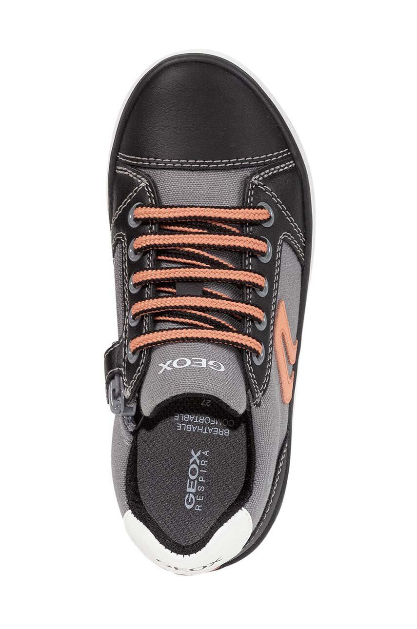 Geox sneakers pentru copii culoarea gri - Pled.ro