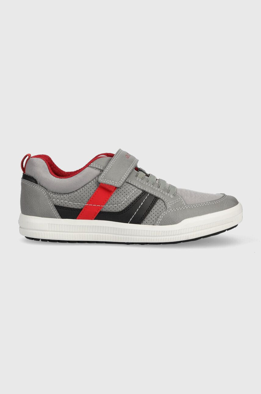 Geox sneakers pentru copii culoarea gri - Pled.ro