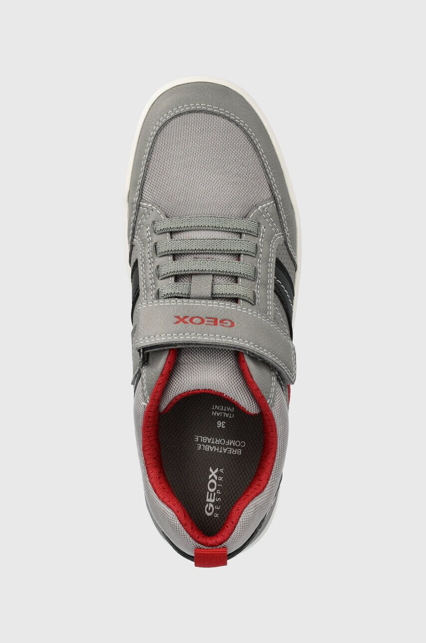 Geox sneakers pentru copii culoarea gri - Pled.ro