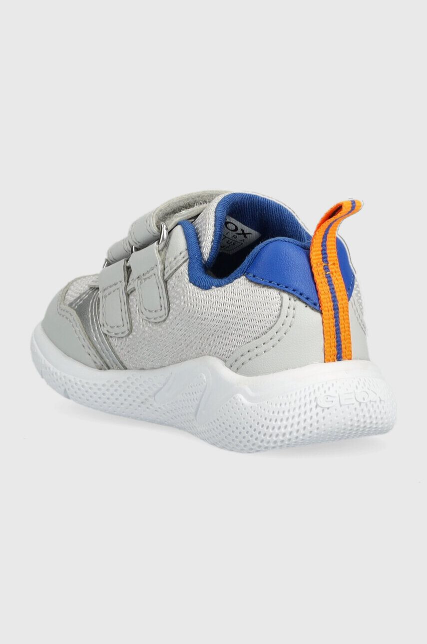 Geox sneakers pentru copii culoarea gri - Pled.ro