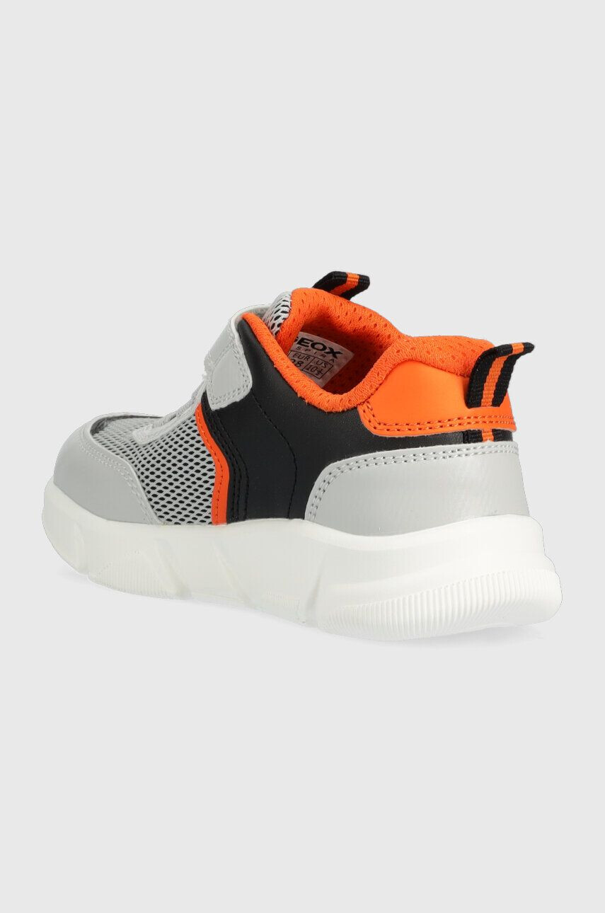 Geox sneakers pentru copii culoarea gri - Pled.ro