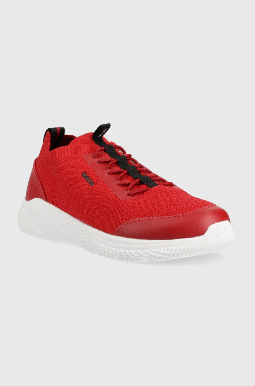 Geox sneakers pentru copii culoarea rosu - Pled.ro