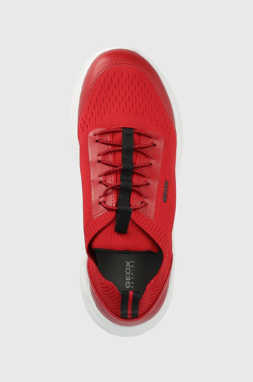 Geox sneakers pentru copii culoarea rosu - Pled.ro