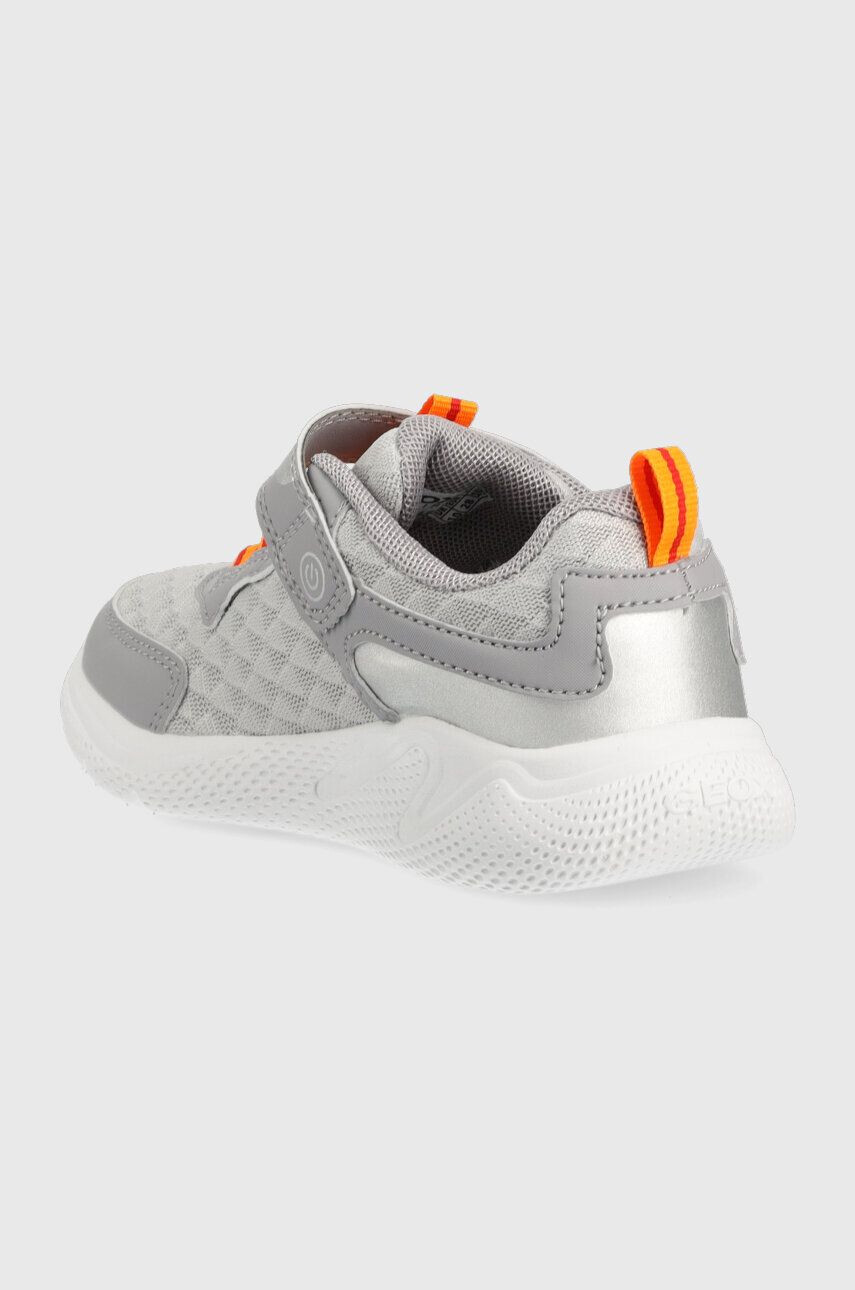 Geox sneakers pentru copii culoarea gri - Pled.ro