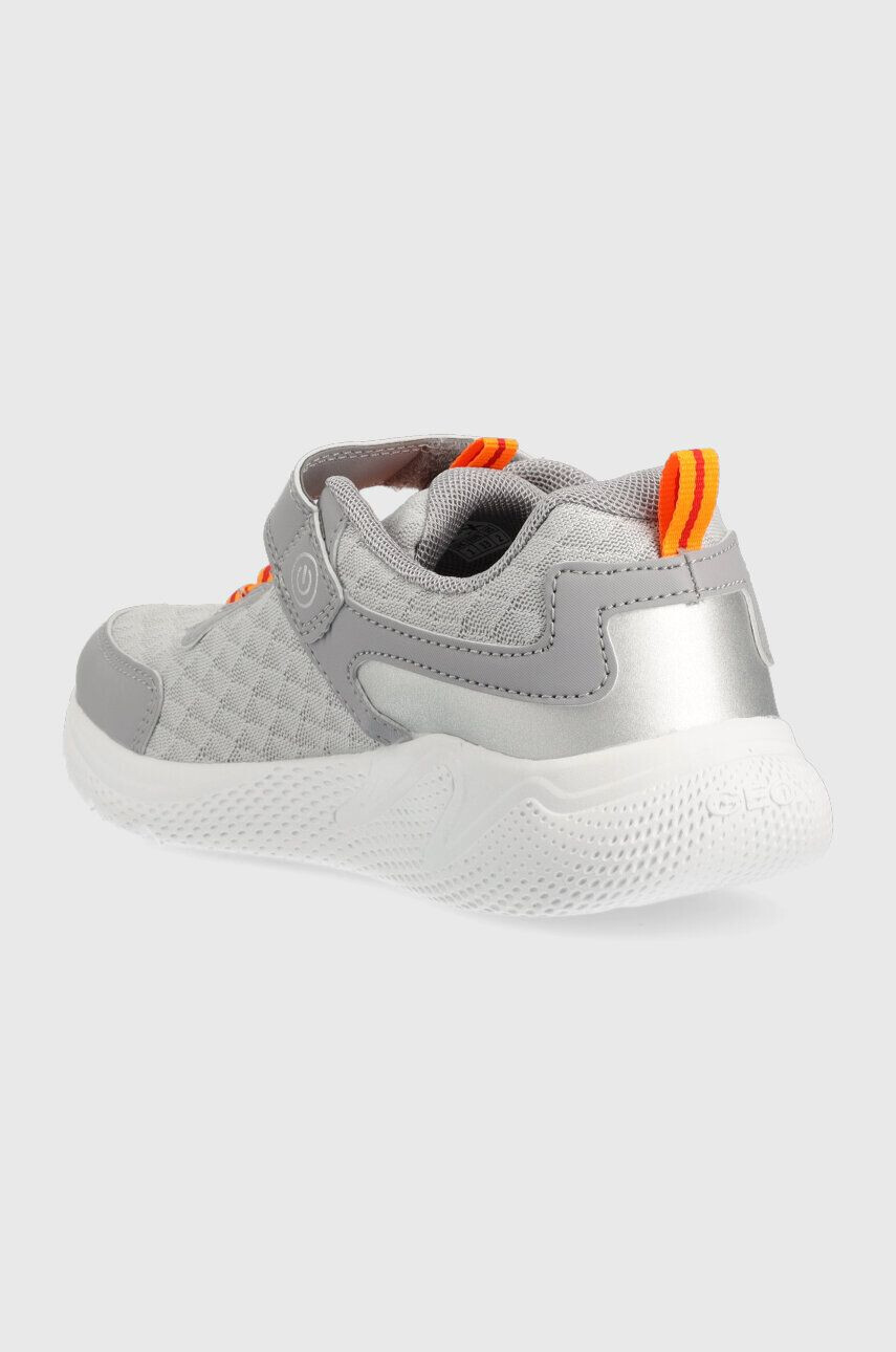 Geox sneakers pentru copii culoarea gri - Pled.ro