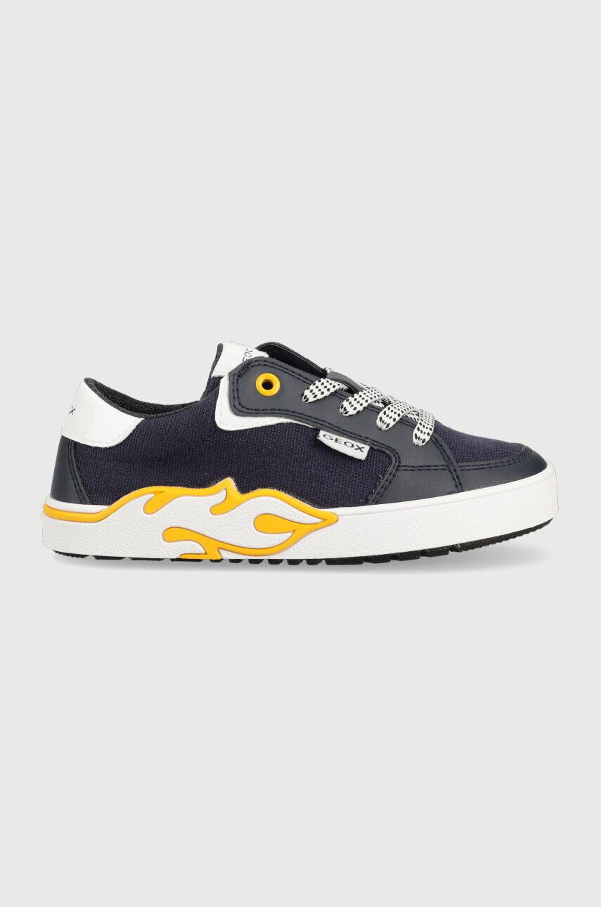 Geox sneakers pentru copii culoarea albastru marin - Pled.ro