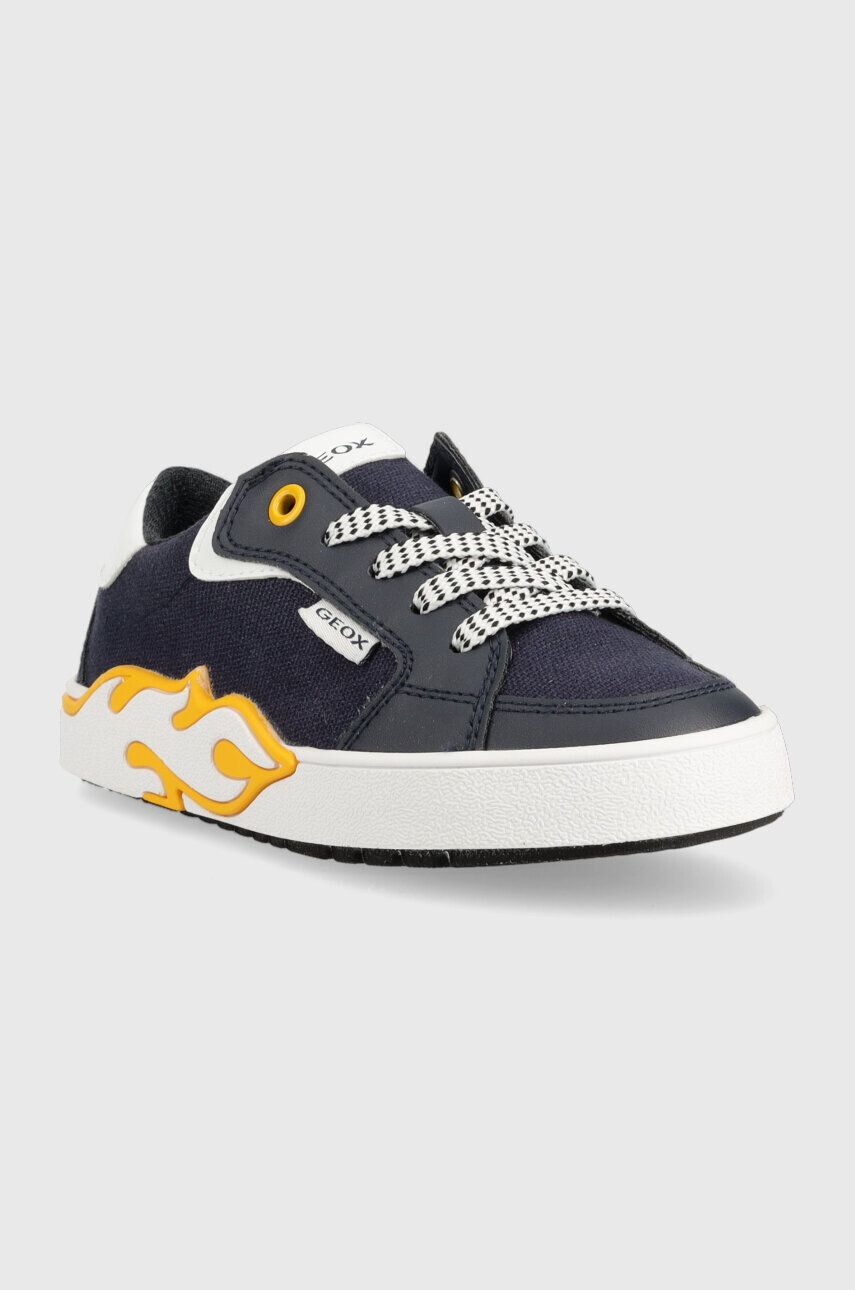 Geox sneakers pentru copii culoarea albastru marin - Pled.ro