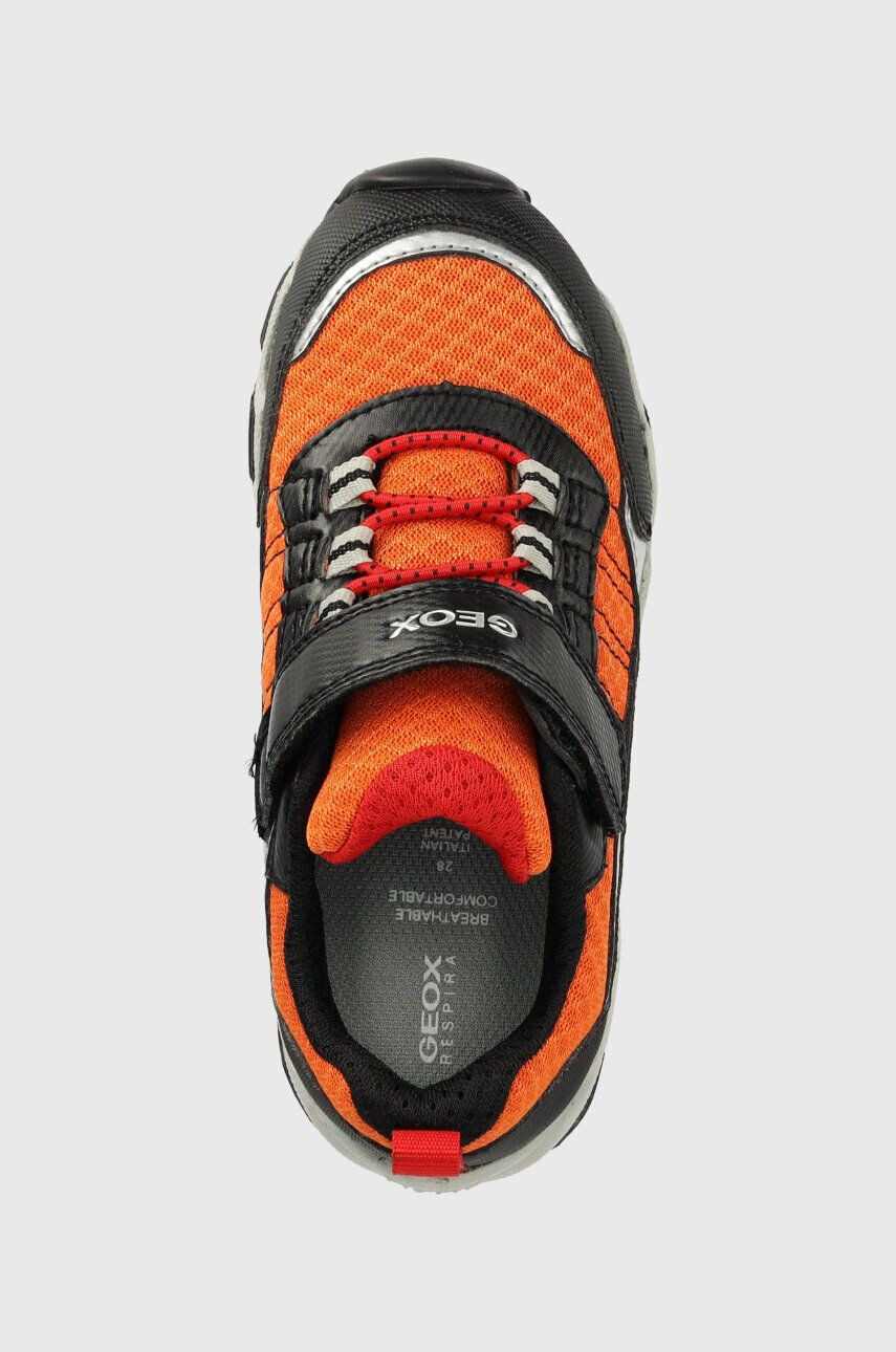 Geox sneakers pentru copii culoarea portocaliu - Pled.ro