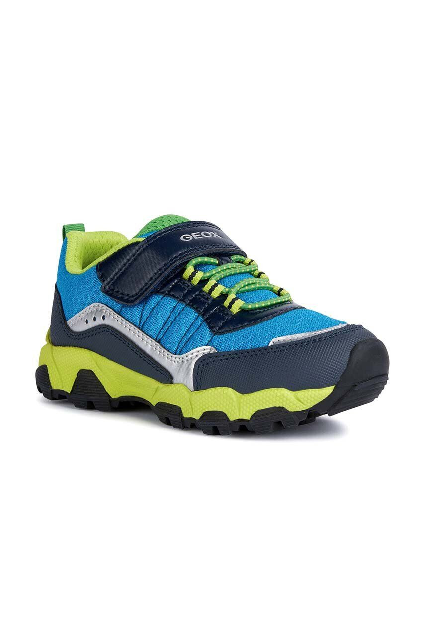 Geox sneakers pentru copii culoarea gri - Pled.ro