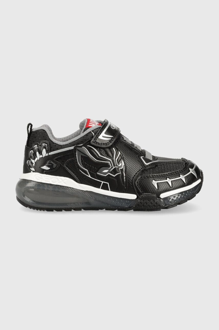 Geox sneakers pentru copii x Marvel culoarea negru - Pled.ro