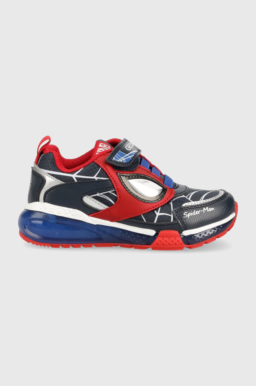 Geox sneakers pentru copii x Marvel culoarea albastru marin - Pled.ro