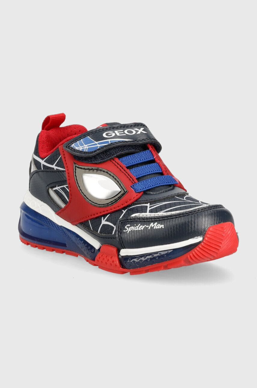 Geox sneakers pentru copii x Marvel culoarea albastru marin - Pled.ro