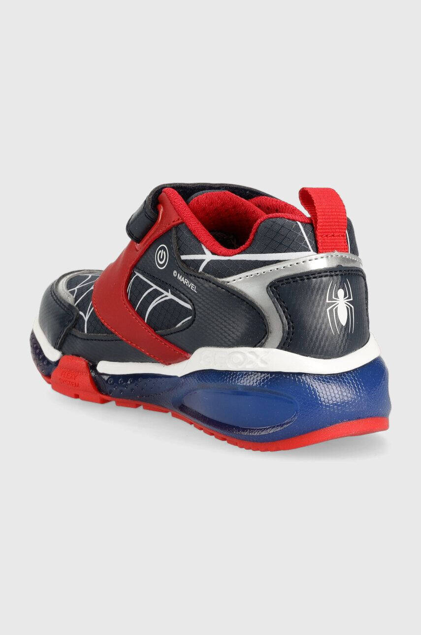 Geox sneakers pentru copii x Marvel culoarea albastru marin - Pled.ro