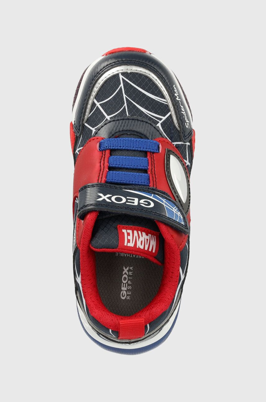 Geox sneakers pentru copii x Marvel culoarea albastru marin - Pled.ro