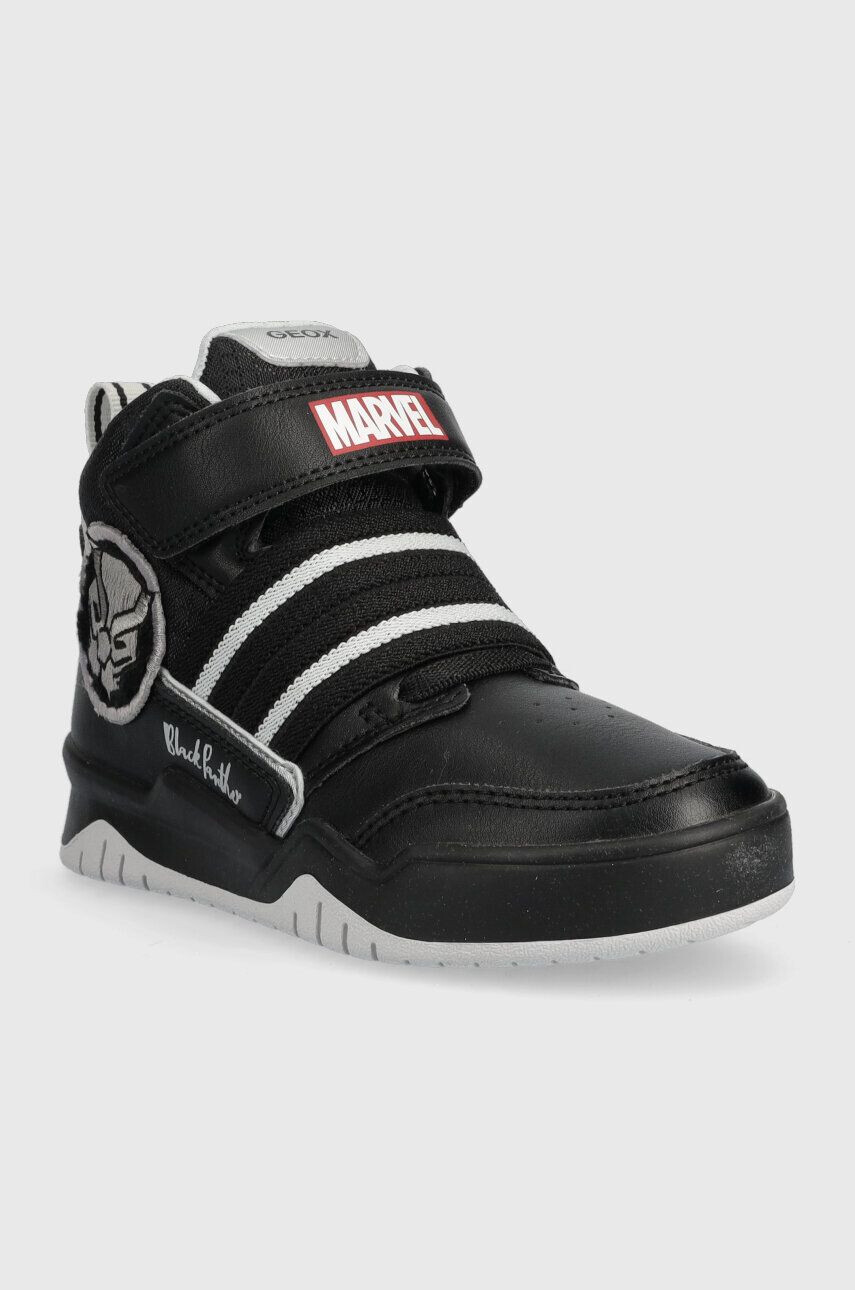 Geox sneakers pentru copii x Marvel culoarea negru - Pled.ro