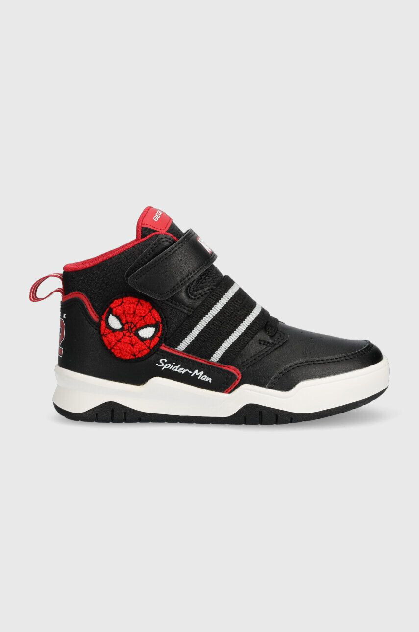 Geox sneakers pentru copii x Marvel culoarea negru - Pled.ro