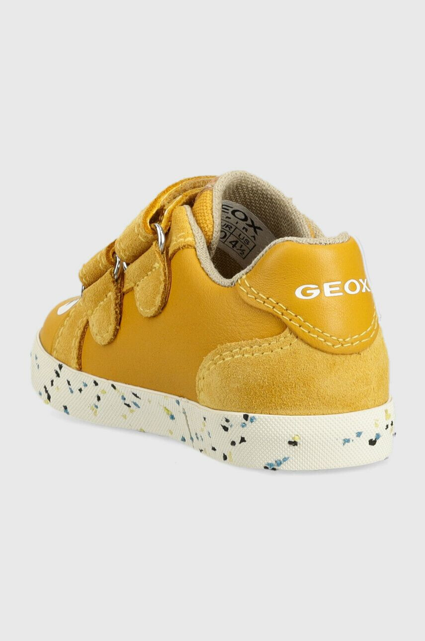 Geox sneakers pentru copii x WWF culoarea galben - Pled.ro