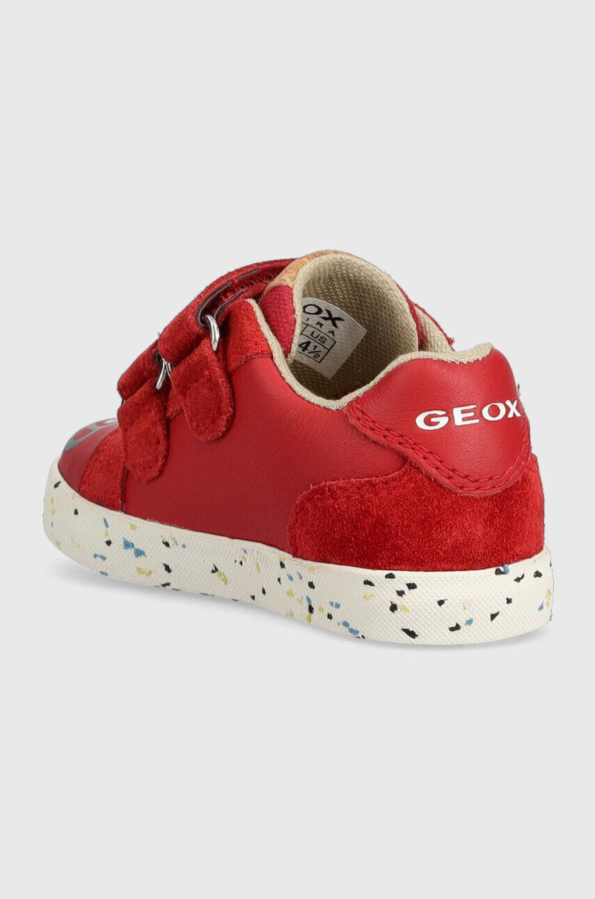 Geox sneakers pentru copii x WWF culoarea rosu - Pled.ro