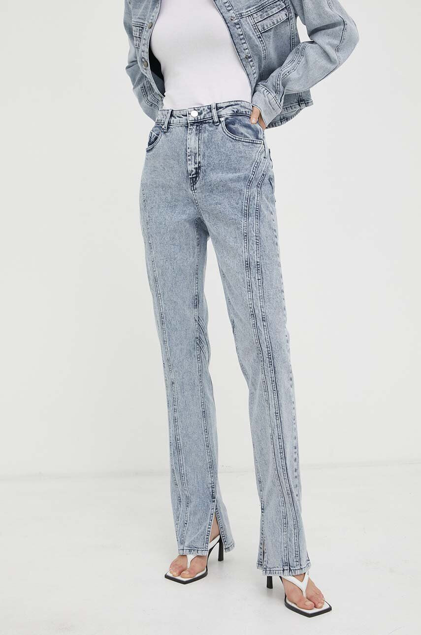 Gestuz jeansi Janice femei medium waist - Pled.ro