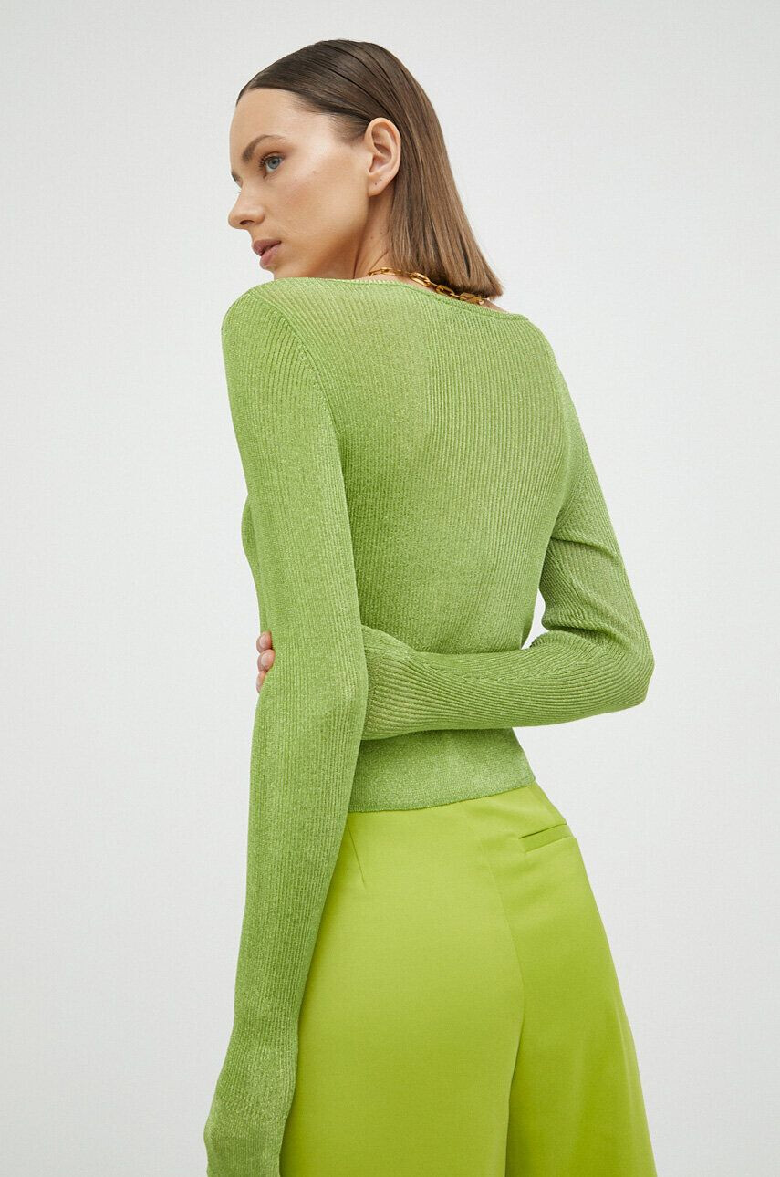 Gestuz pulover femei culoarea verde light - Pled.ro