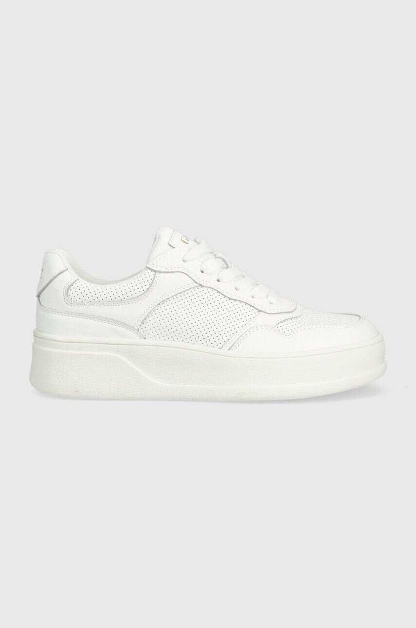 Goe sneakers din piele culoarea alb LL2N4054 - Pled.ro