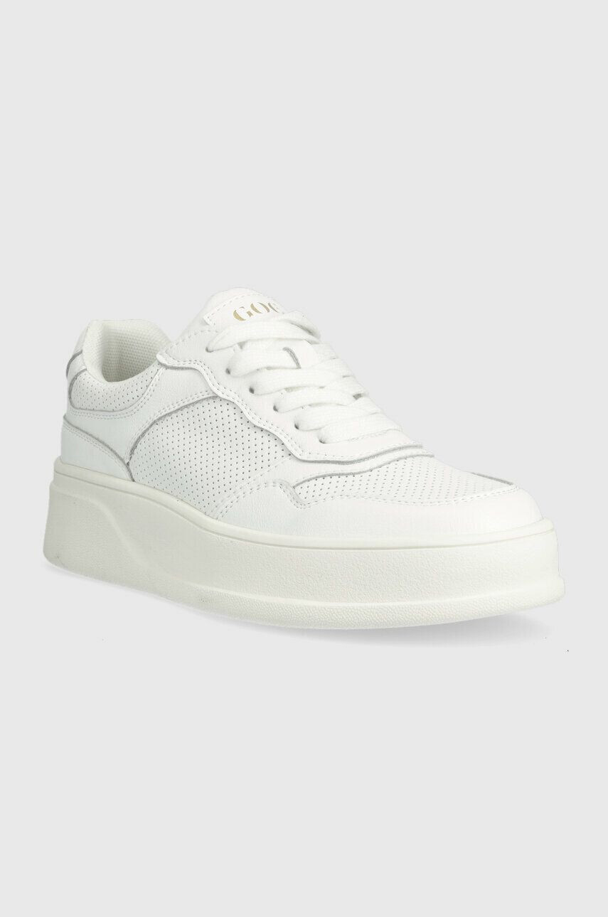 Goe sneakers din piele culoarea alb LL2N4054 - Pled.ro