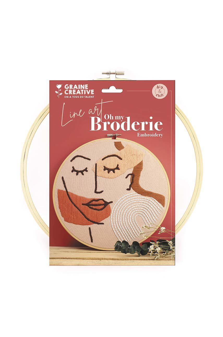 Graine Creative trusa de broderie line art - Pled.ro